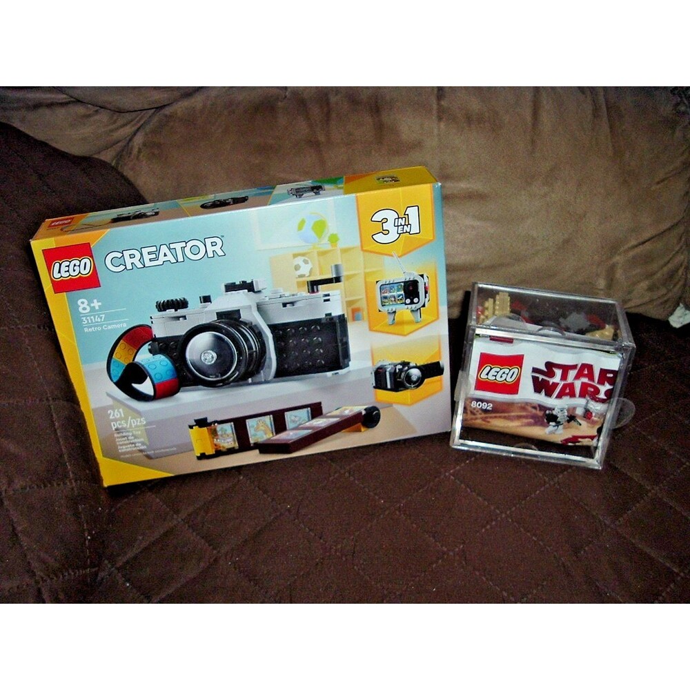 New Lego Creator 3 in 1 Retro Camera 31147 + Bonus Star Wars Landspeeder Vehicle